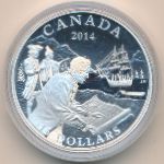 Canada, 15 dollars, 2014