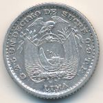 Ecuador, 1/10 sucre, 1892–1912