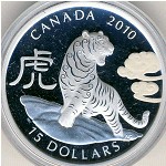 Canada, 15 dollars, 2010