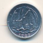 San Marino, 1 lira, 1989