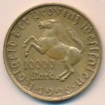 Westphalia, 10000 mark, 1923