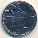 San Marino, 100 lire, 1990