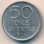 Sweden, 50 ore, 1968