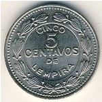 Гондурас, 5 сентаво (1954–1980 г.)