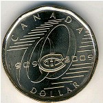 Canada, 1 dollar, 2009