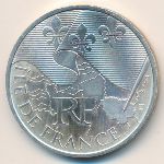 France, 10 euro, 2010