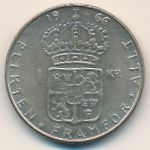 Sweden, 1 krona, 1952–1968