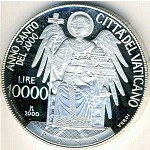 Ватикан, 10000 лир (2000 г.)