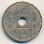 French Indo China, 1/4 cent, 1942