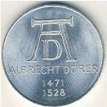 West Germany, 5 mark, 1971