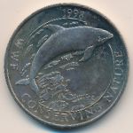 Falkland Islands, 50 pence, 1998