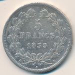 Франция, 5 франков (1832–1848 г.)