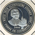 Congo Democratic Repablic, 10 francs, 2000