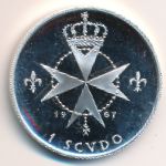 Мальтийский орден., 1 скудо (1967 г.)