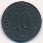 Донауэшинген., 10 пфеннигов (1917 г.)