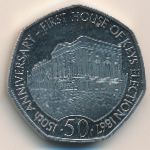 Isle of Man, 50 pence, 2017