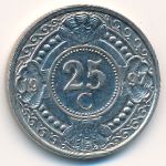 Antilles, 25 cents, 1997