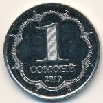 Таджикистан, 1 сомони (2019–2020 г.)