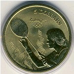 Australia, 5 dollars, 2000