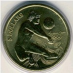 Australia, 5 dollars, 2000