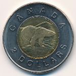 Канада, 2 доллара (2006–2012 г.)
