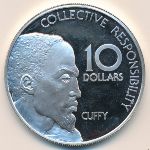 Гайана, 10 долларов (1976–1980 г.)
