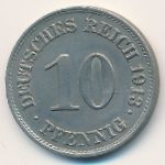 Германия, 10 пфеннигов (1890–1916 г.)