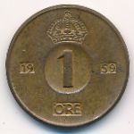 Sweden, 1 ore, 1959