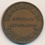 Австралия, 1 пенни (1863 г.)