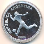 Argentina, 5 pesos, 2005