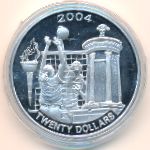 Либерия, 20 долларов (2004 г.)