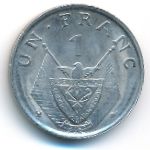 Руанда, 1 франк (1964–1965 г.)