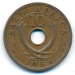 East Africa, 10 cents, 1956–1964