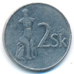Словакия, 2 кроны (1993–2007 г.)