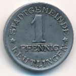Reutlingen, 1 пфенниг, 1920