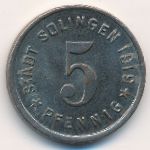 Solingen, 5 пфеннигов, 1919