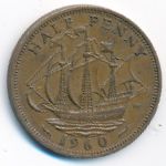 Great Britain, 1/2 penny, 1960