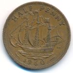 Great Britain, 1/2 penny, 1960