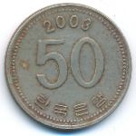 South Korea, 50 won, 2003