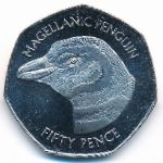 Falkland Islands, 50 pence, 2018