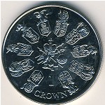 Isle of Man, 1 crown, 2006