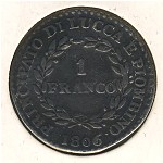 Лукка, 1 франк (1805–1808 г.)