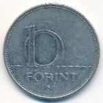Hungary, 10 forint, 2005