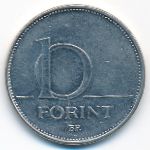 Hungary, 10 forint, 2007