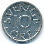 Sweden, 10 ore, 1987