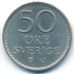 Sweden, 50 ore, 1965