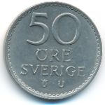 Sweden, 50 ore, 1966