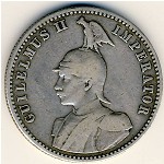 Немецкая Африка, 1/2 рупии (1891–1901 г.)