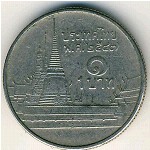 Thailand, 1 baht, 2004