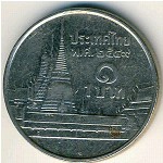 Thailand, 1 baht, 2006